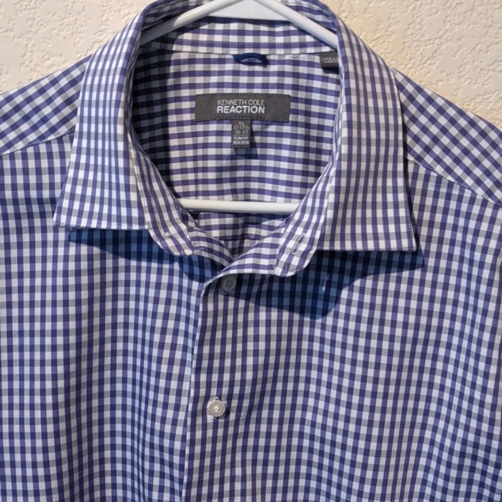 Kenneth Cole | Reaction | XL, slim, lavender,gray